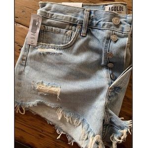 Brand new Agolde shorts